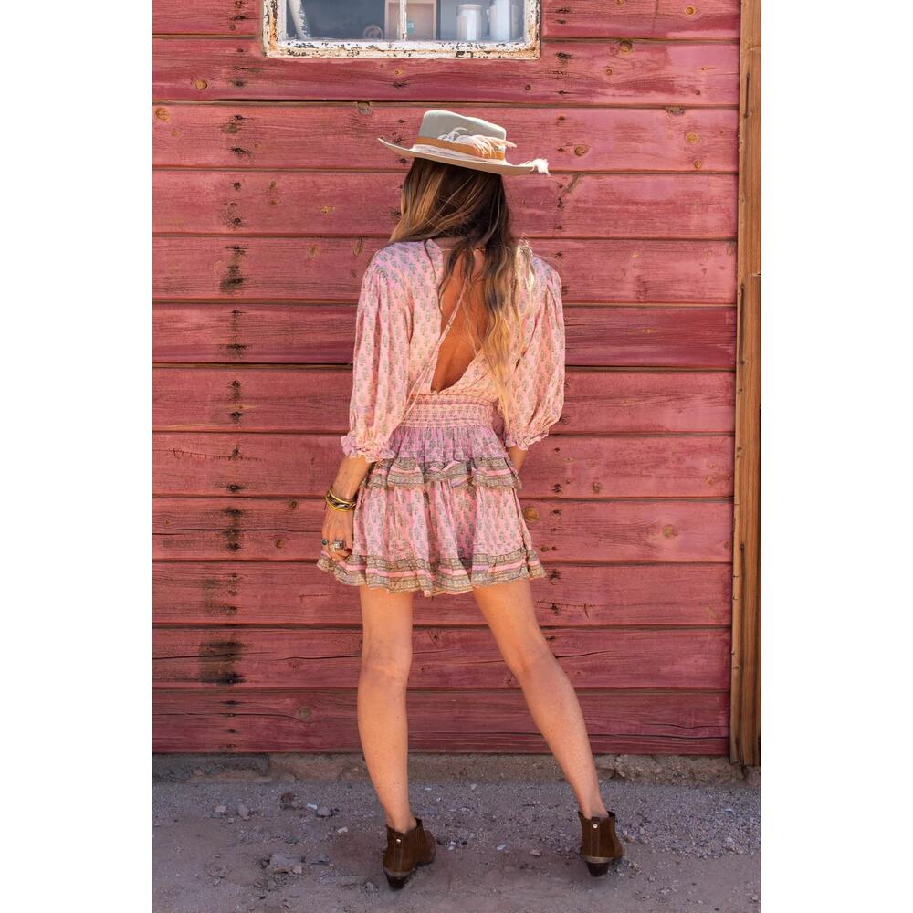 NEW Jens Pirate Booty X Free People Daydream Petit Mini Dress Floral Size Small